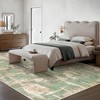 Abynow Medallion Distressed Persian Indoor Area Rug - 3 of 4