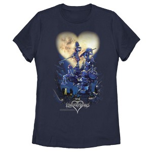 Women's Kingdom Hearts 1 Box Art T-Shirt - 1 of 4