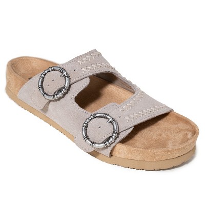 Minnetonka Women's Georgine Classic Suede Slide Sandals