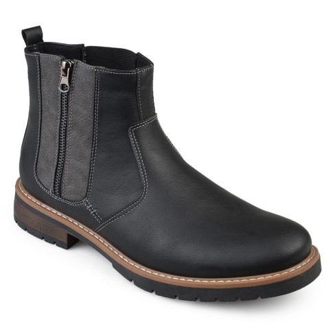 Vance Co. Men's Medium And Wide Width Pratt Ankle Boot, Black 13 : Target