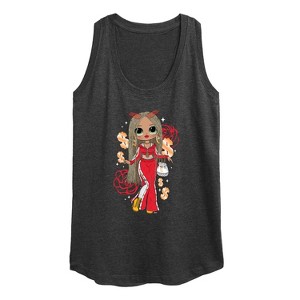 Women's - LOL Surprise! - Money & Swag Graphic Racerback Tank - 1 of 4