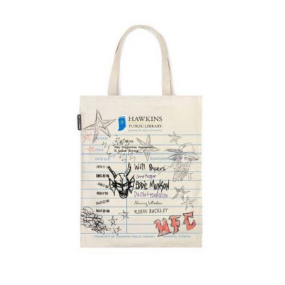Stranger Things: Hawkins Public Library Tote Bag