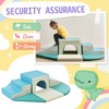 Soft Climbing Toys for Toddlers, Soft Climb and Crawl Foam Playset, Indoor Foam Climbing Blocks,Crawl Activity Play Set for Kids & Preschoolers - 3 of 4