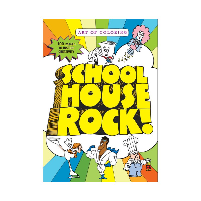 Art of Coloring: Schoolhouse Rock - by  Disney (Paperback), 1 of 2