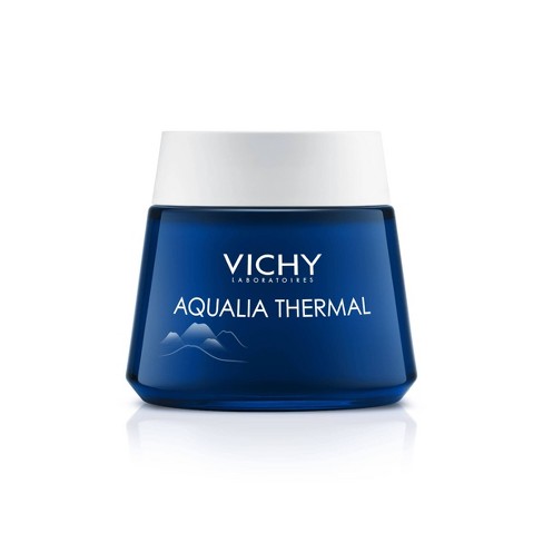 Vichy Aqualia Night Spa Cream And Face Mask, Anti-fatigue With Hyaluronic : Target