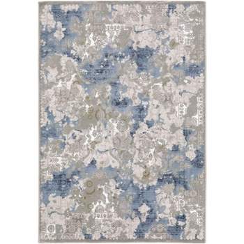 Oriental Weavers Easton Contemporary Rug 3313Q in Grey Rectangle 7' 10" X 11 ' 1"