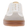 Outwoods Womens Giana-2 Lace Up Fashion Sneakers, Gold Combo - 2 of 3