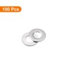 Unique Bargains 304 Stainless Steel Screw Bolt Electronic Repair Automotive Ultra Thin Flat Washers - 3 of 4