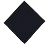 CTM Large Black Hemstitched Handkerchief - 3 of 4