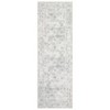 Machine Washable Vintage Floral Rug - Low Pile Non-Slip & Stain Resistant Carpet , Beige 5x7 - 2 of 4