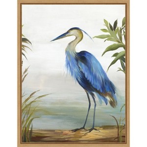 Amanti Art Blue Heron by Aimee Wilson Framed Canvas Wall Art - 1 of 4