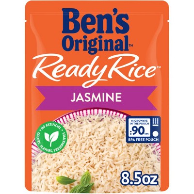 Ben's Original Ready Rice Jasmine Rice Microwavable Pouch - 8.5oz