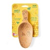 Talisman Designs Laser Etched Beechwood Large Scoop, Honey Bee Collection - 2 of 3
