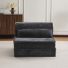 Whisen Modern Compression Loveseat, Convertible Floor Sofa Bed,DIY Boneless Modular Sectional Couch, No Assembly Required - 4 of 4