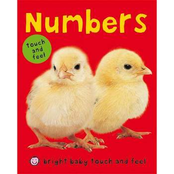 Numbers - (Bright Baby Touch and Feel) by  Roger Priddy (Board Book)
