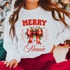 Simply Sage Market Women's Graphic Sweatshirt Coquette Merry Mama Bow - 2 of 4