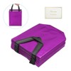 Unique Bargains Reusable Non-Woven Metallic Shiny Finish Gift Goodie Bags 12 Pcs - 3 of 4