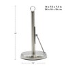 SharpChef Countertop Paper Towel Holder with Easy Tear Arm, Weighted Base, Non Slip, Stainless Steel Finish, Rust Proof, Fits Most Size Paper Roll - 4 of 4