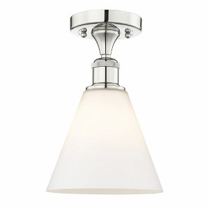 Berkshire - 1 Light Semi-Flush Mount In Industrial Style-10.75 Inches Tall and 8 Inches Wide - 1 of 1