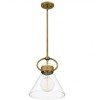 Quoizel Lighting Webster 1 - Light Pendant in  Weathered Brass - 4 of 4