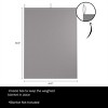 Hastings Home Duvet Cover for 10-Pound Weighted Blanket, (Gray) - 2 of 4