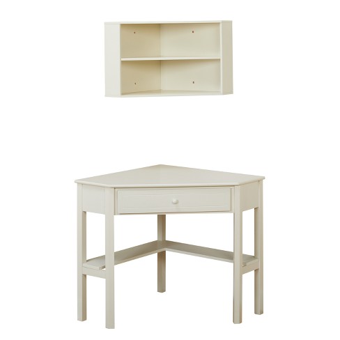 Corner Desk With Hutch Antique White Buylateral Target