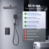 Captiva Designs Thermostatic Shower System with High-Pressure Shower Head & Hand Shower - 2 of 4