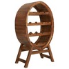 vidaXL Wine Rack 13 Bottles Solid Acacia Wood - 2 of 4