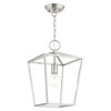 Livex Lighting Devonshire 1 - Light Pendant in  Brushed Nickel - 4 of 4