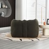 Soft Bean Bag Chair with High Resilient Foam(Chips)for living room and bedroom - 3 of 4