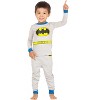 DC Comics Boys Batman Gray Costume Pajama Set - 2 of 3