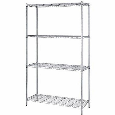Quantum Storage Systems Convenient Shelving Unit Pack, 4-Tier, 48"W X 18"D X 72"H, 300 Lb. Load Capacity Per Shelf