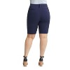 Rekucci Curvy Woman Ease into Comfort Pull-On Modern City Shorts with Tummy Control and Real Pockets - 3 of 4
