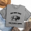 Simply Sage Market Yellowstone Fluffy Cows Garment Dyed Tee - 3 of 4