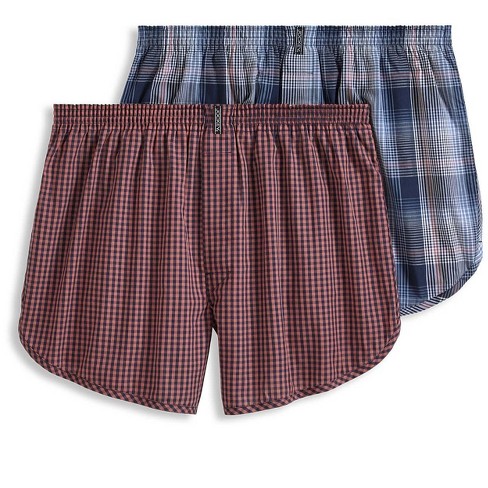 Hanes Classics Men's TAGLESS Tartan Boxers