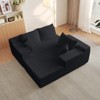 TiramisuBest 104 Inch Cloud Sectional Couch Chenille L Shape Chaise Deep Seat Modular Sofa Vacuum Compressed 5 Pillow Wrinkle Free - 4 of 4