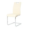 NicBex Modern Dining Chairs with Faux Leather Padded Seat,Armless Chairs with Chrome Metal Legs for Kitchen,Living Room - 4 of 4