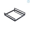Handcrafted Glass With Metal Frame Serving Tray - 20x20x3 Inches | Rustic & Elegant Design for Entertaining-Set of 2 - 3 of 4