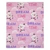 NoJo DreamWorks Gabby's Dollhouse Dream It Up Pink and Purple Pandy Paws Super Soft Toddler Blanket - 2 of 4