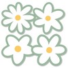 Big Dot of Happiness Sage Green Daisy Flowers - Decorations DIY Floral Party Essentials - Set of 20 - 2 of 4