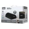 TRAKK Ergonomic Memory Foam Foot Rest Pillow for Under Desk & Home Office - Black - 3 of 3