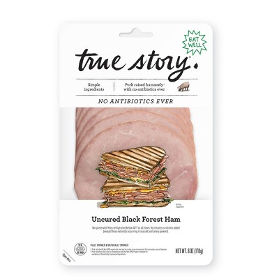 True Story Uncured Black Forest Ham - 6oz