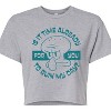 Women's - Spongebob Squarepants - Ruin My Day Cropped Graphic T-Shirt - 2 of 4