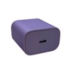 Olivia Pratt Solid Color Wall Charger 20W USB-C Power Adapter with USB-C to Lightning 3.3ft Nylon Cable - 2 of 4