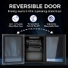 ZAFRO Wine Cooler, 16 Bottle/68 Can Beverage Refrigerator, Mini Fridge Glass Door with Adjustable Shelves, Digital Temperature Display - 3 of 4