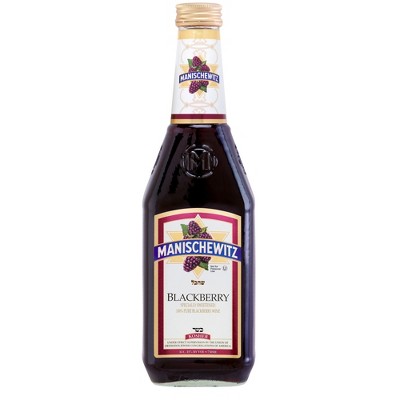 Manischewitz Blackberry Fruit Wine - 750ml Bottle