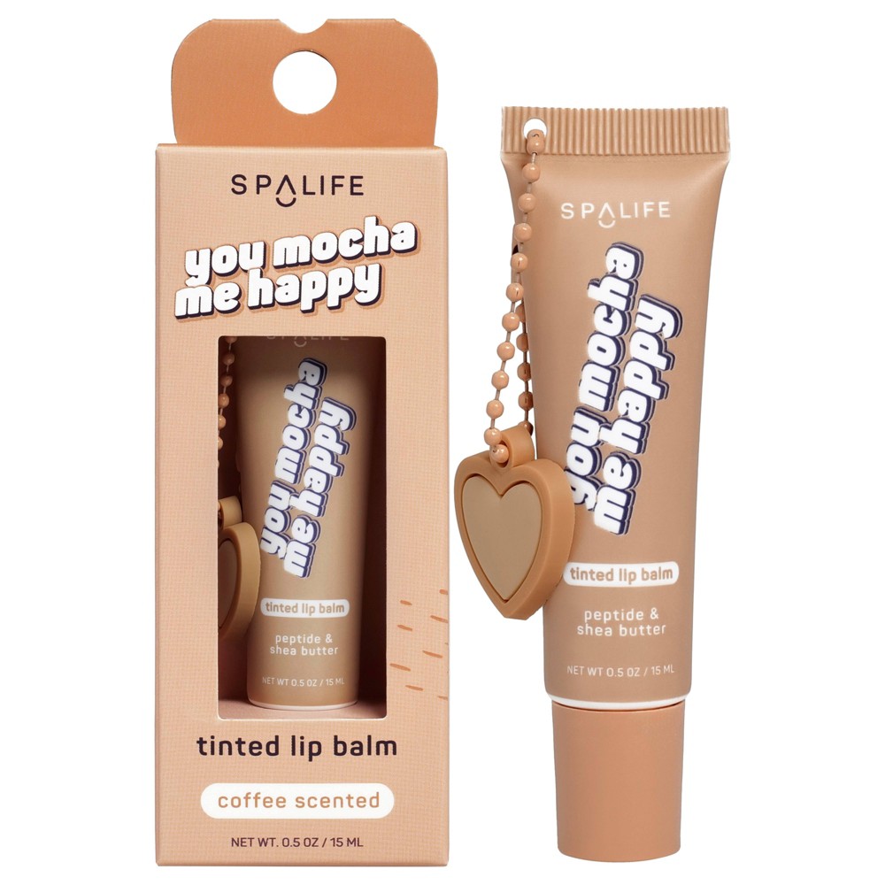 SpaLife Tinted Lip Balm - You Mocha Me Happy - 0.5oz
