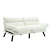 NicBex 70 Inch Loveseat,Modern Thick Cushion Loveseat Sofa with Metal Feet,Upholstered 2-Seater Couch for Living Room,Bedroom,Lounge - 3 of 4