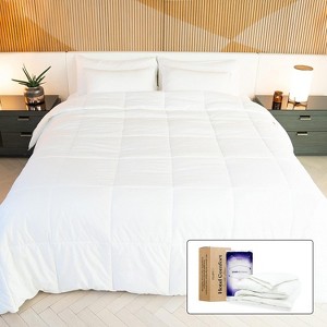 FluffCo Down Blended Comforter - 1 of 4