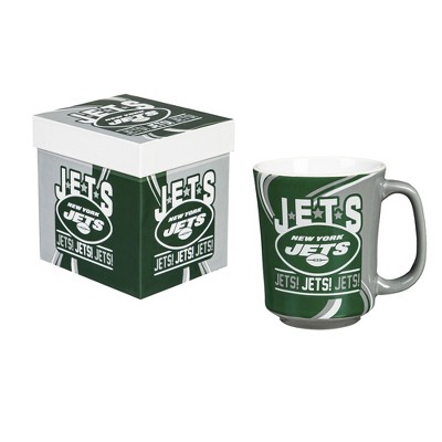 New York Jets, 14oz  Ceramic with Matching Box